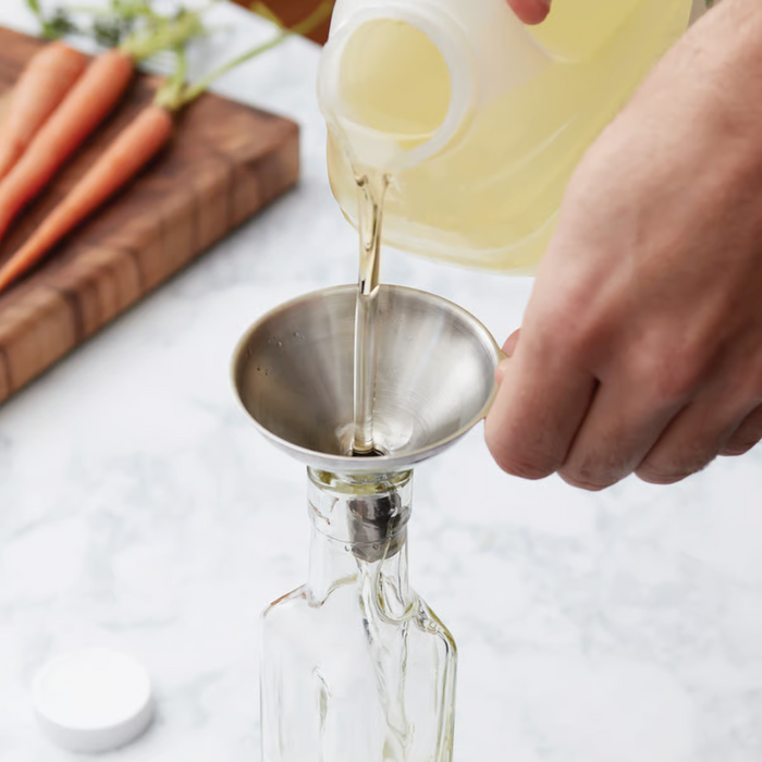 Stainless Steel Mini Funnels - Set of 3