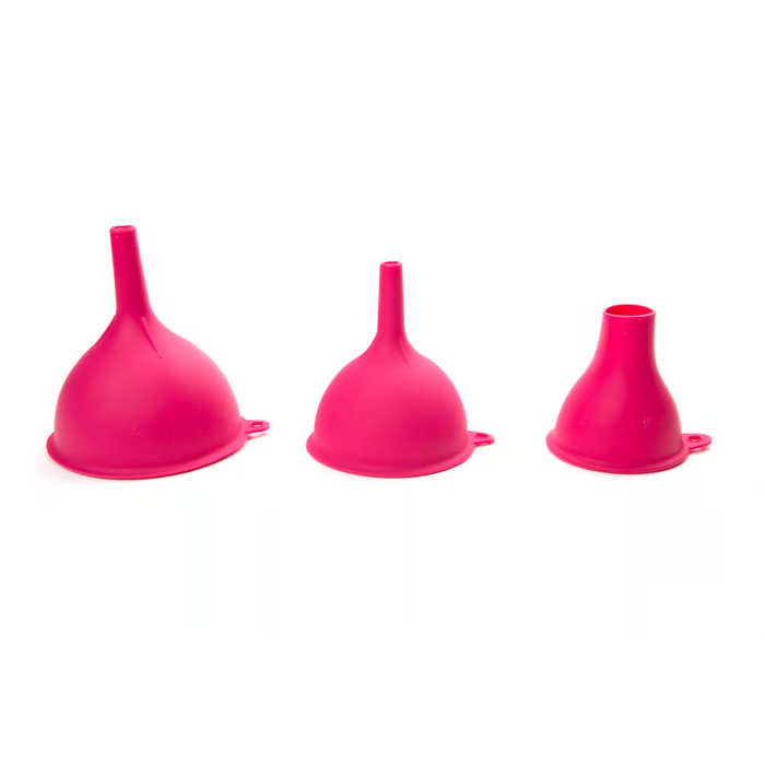 Silicone Canning Funnels - Set of 3