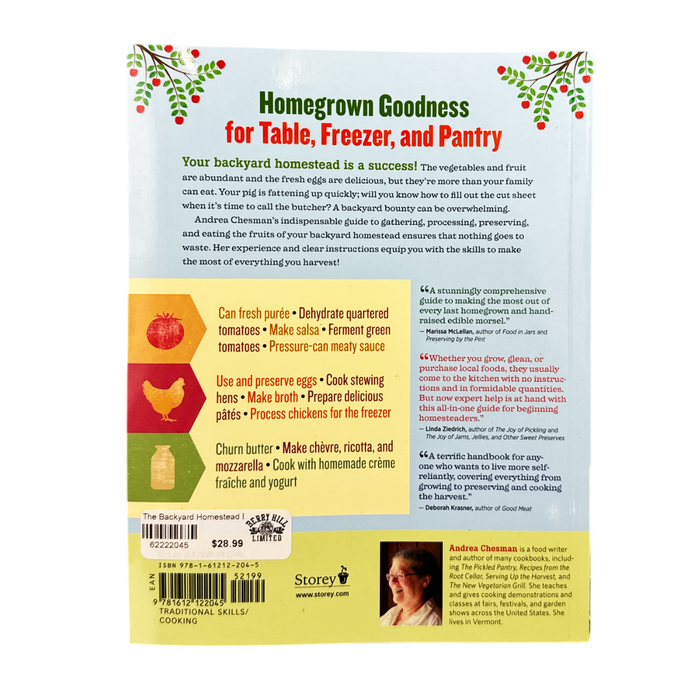 The Backyard Homestead Book of Kitchen Know-How: Field-to-Table Cooking Skills