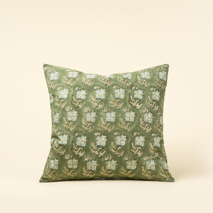20x20 Elowen block print pillow