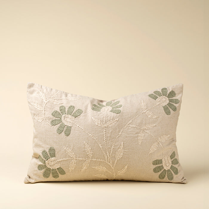 16x24 Petal Pillow - Green