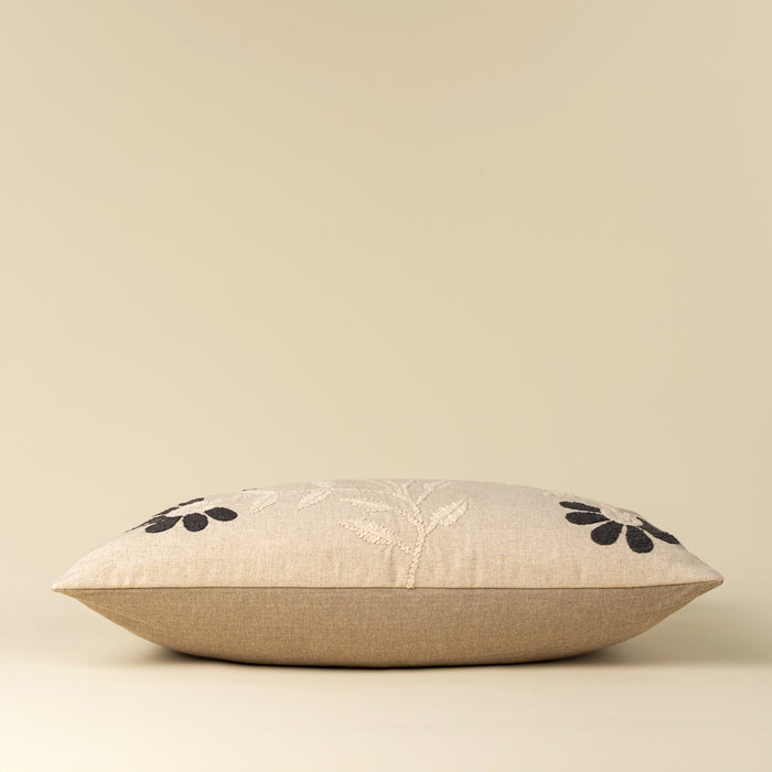 16x24 Petal Pillow - Charcoal