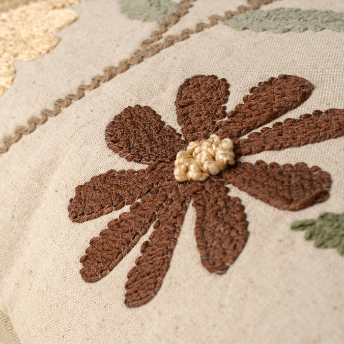 20x20 Florence Embroidered Pillow