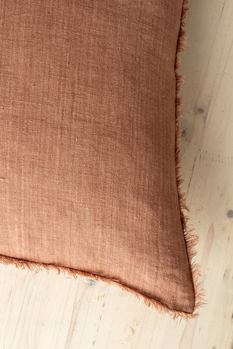 24x24 Lina Linen Pillow - Rooibos