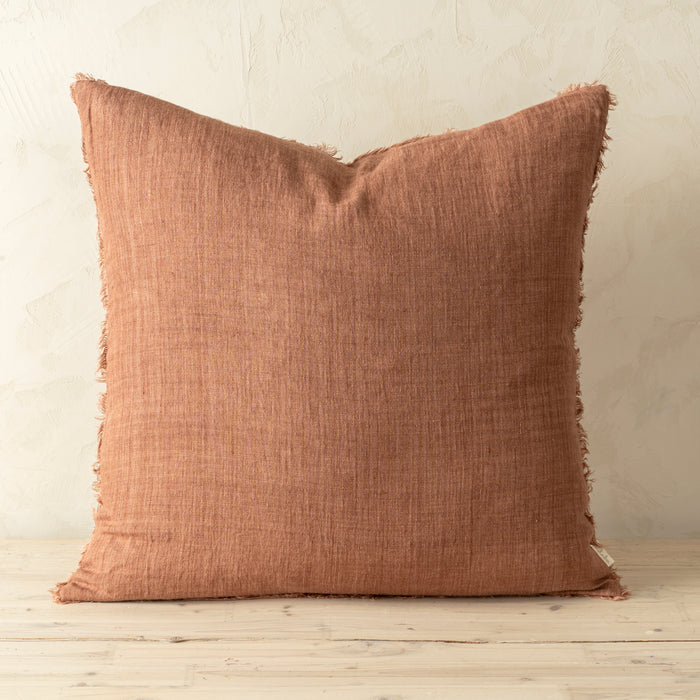 24x24 Lina Linen Pillow - Rooibos