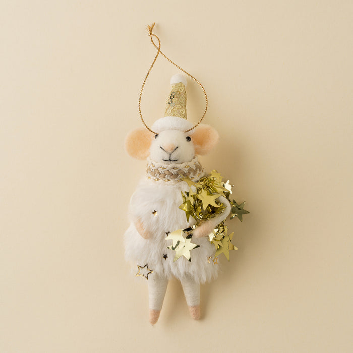 Felt Mouse Ornament - Starbright Simon