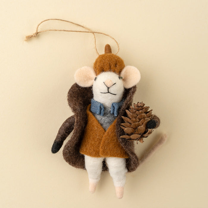 Felt Mouse Ornament - Dapper Declan