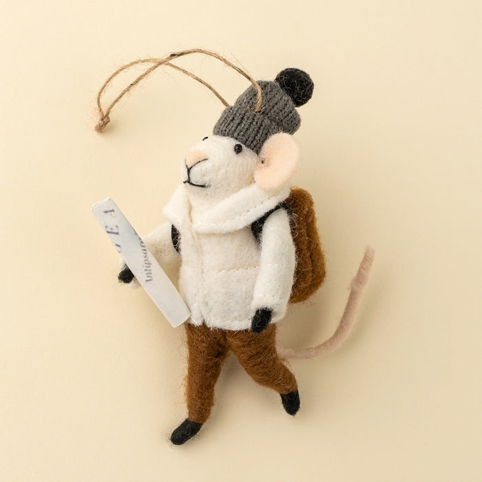 Felt Mouse Ornament - Bundles Benjamin