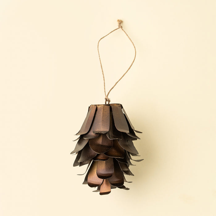 Bronze Pinecone Ornament - Medium