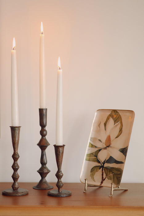 Ember Forged  Candlestick - Large
