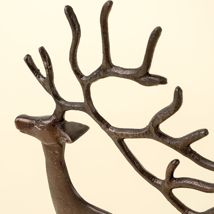 Bronze reindeer Statue - Small