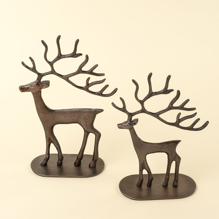 Bronze reindeer Statue - Large