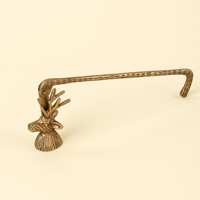 Gilded Stag Candle Snuffer