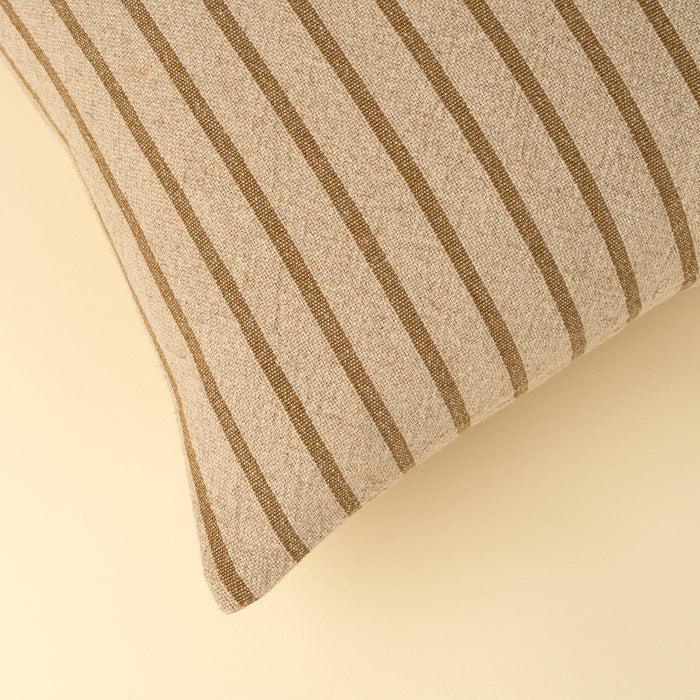20" x 20" Silas Stripe Pillow - Ochre