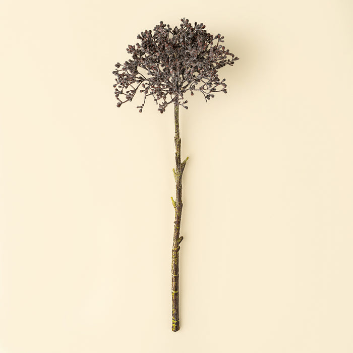 Viburnum Berry Stem - Deep Purple