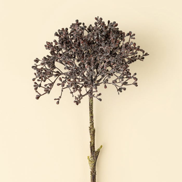 Viburnum Berry Stem - Deep Purple
