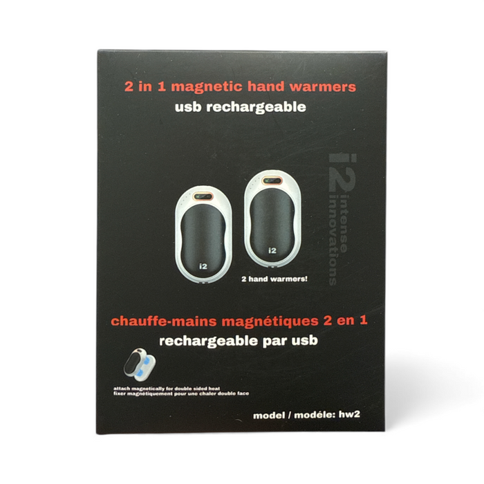 2-In-1 Rechargeable Magnetic Hand Warmers