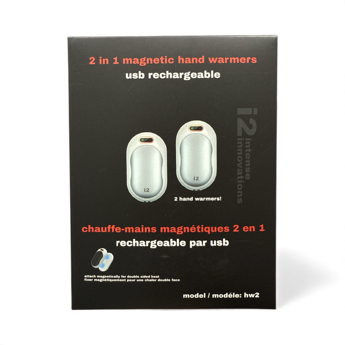 2-In-1 Rechargeable Magnetic Hand Warmers