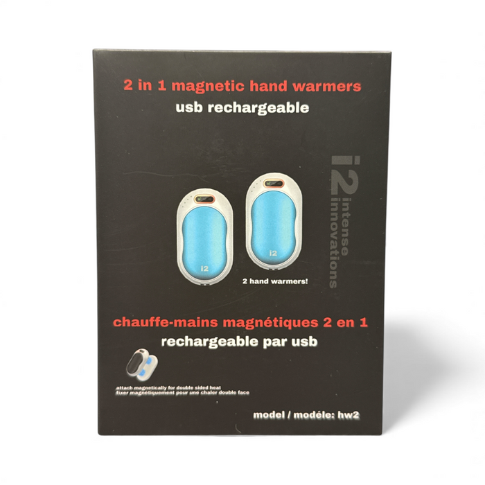 2-In-1 Rechargeable Magnetic Hand Warmers