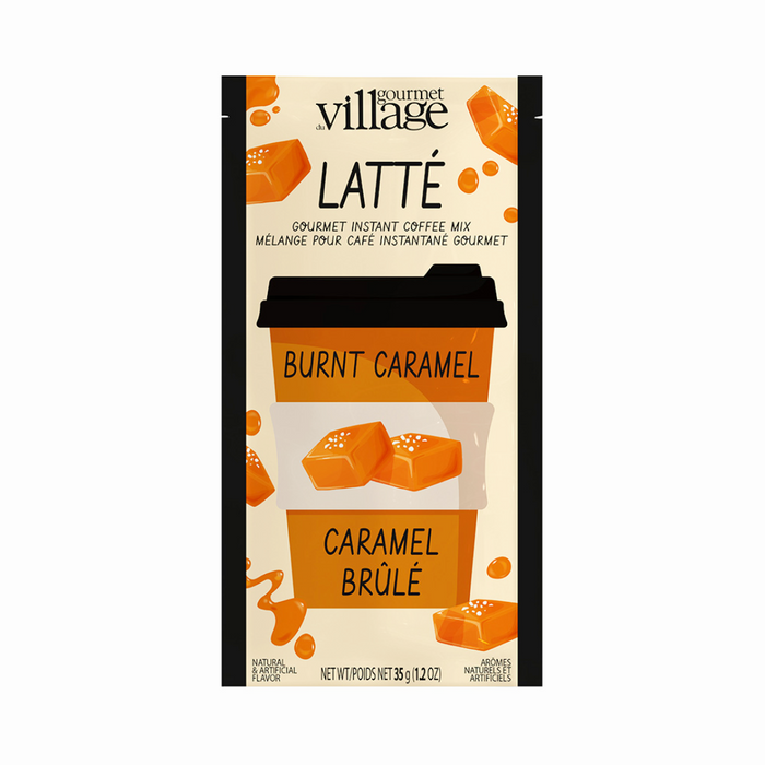 Gourmet Village - Burnt Caramel Latte Instant Coffee