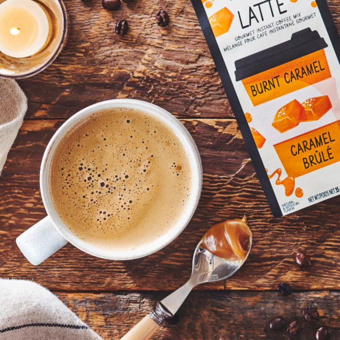 Gourmet Village - Burnt Caramel Latte Instant Coffee