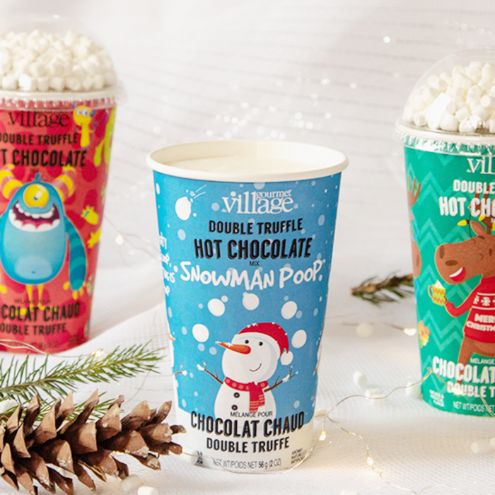 Gourmet Village - Snowman Poop Hot Chocolate Cup