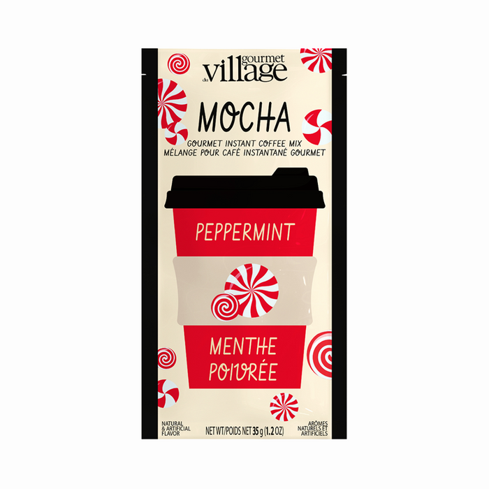 Gourmet Village - Peppermint Mocha Instant Coffee