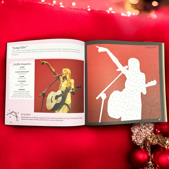 Taylor Swift Sticker Mosaic Art Book