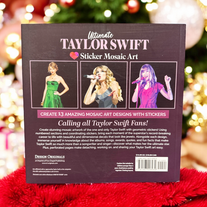 Taylor Swift Sticker Mosaic Art Book