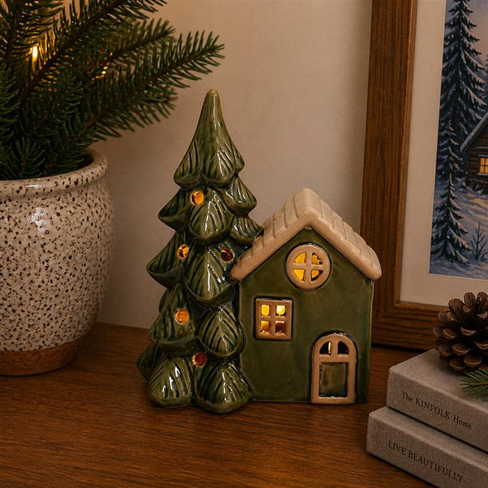 LED House and Tree Large