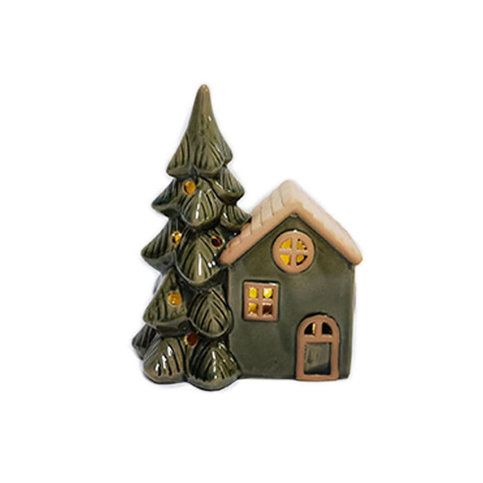 LED House and Tree Small