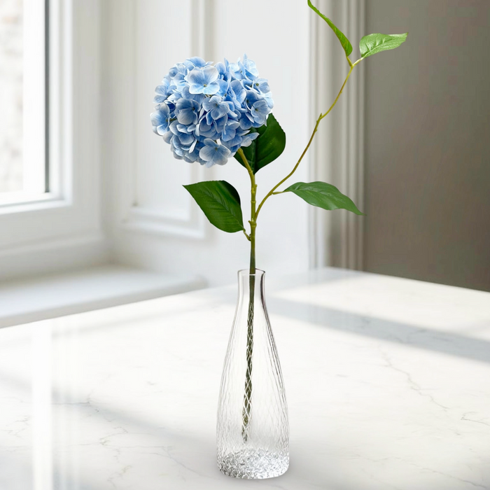 30" Fresh Touch Hydrangea Spray - Blue