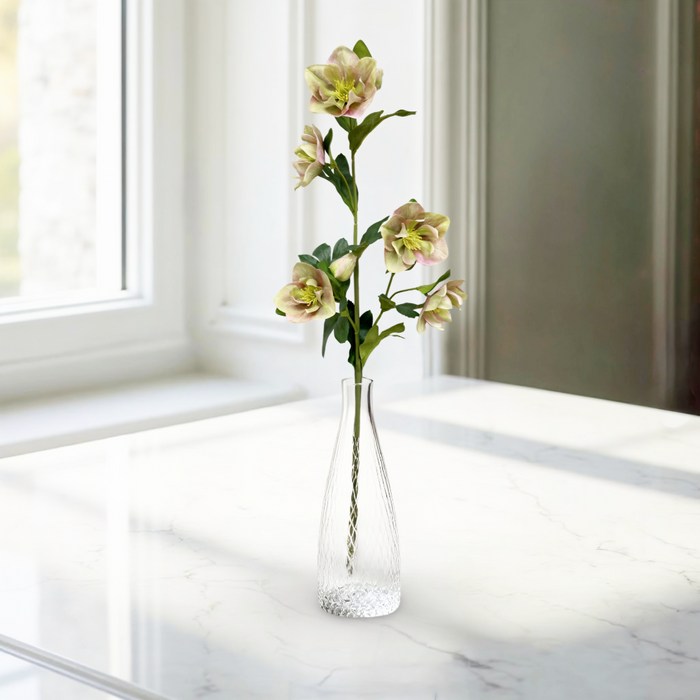 32" Fresh Touch Pink Green Helleboes Spray