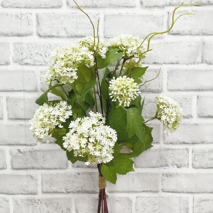 25" White Snowball Bundle