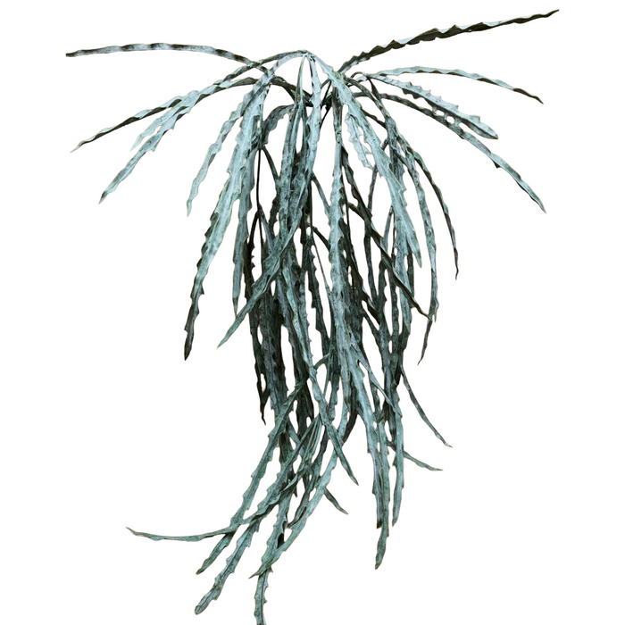 36" Green Thistle Hanging Bush