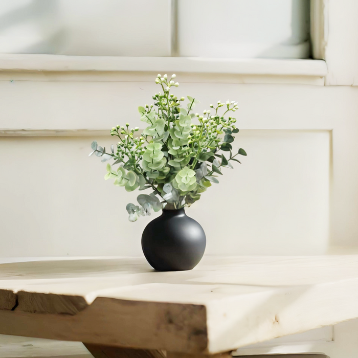 11" Seeded Eucalyptus Bush