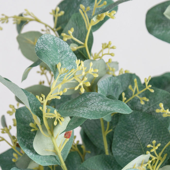 17" Seeded Artificial Eucalyptus Bush