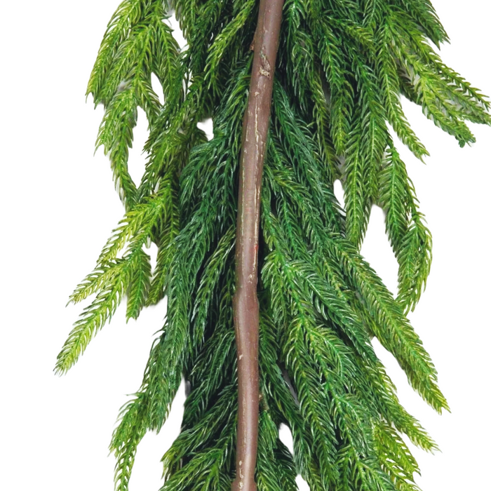 Fresh Touch Norfolk Pine 10 Foot Garland