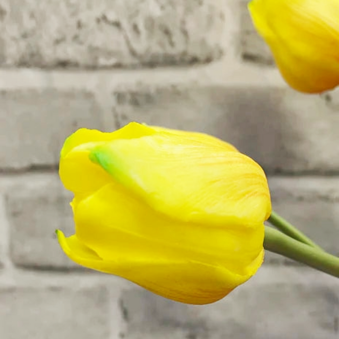 19" Fresh Touch Tulip Bundle - Yellow
