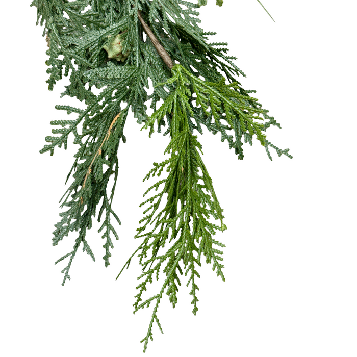 29" Fresh Touch Northern White Cedar Hanging Bush