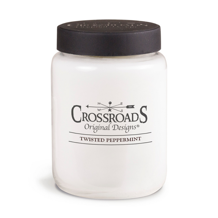 Crossroads 26oz Candle - Twisted Peppermint