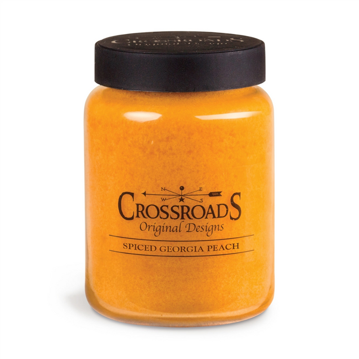 Crossroads 26oz Candle - Spiced Georgia Peaches