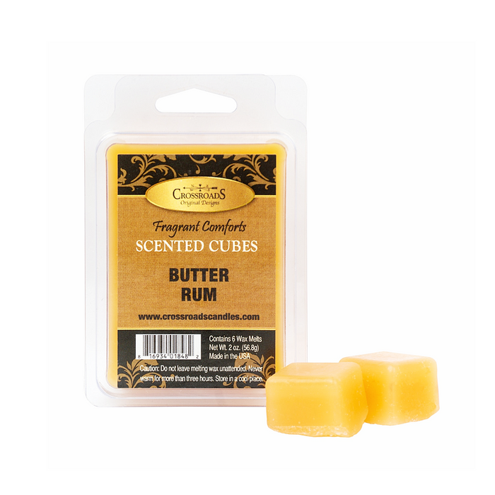 Crossroads Scented Cubes - Butter Rum