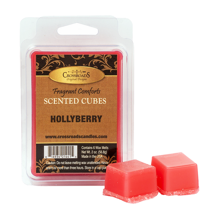 Crossroads Scented Wax Cubes - Hollyberry