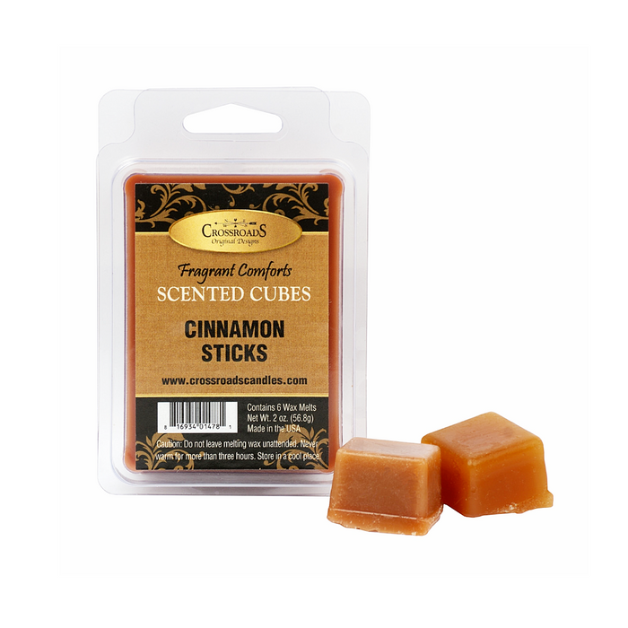 Crossroads Scented Cubes - Cinnamon Sticks