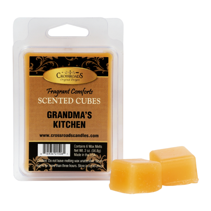 Crossroads Scented Wax Cubes - Grandma's Kitchen