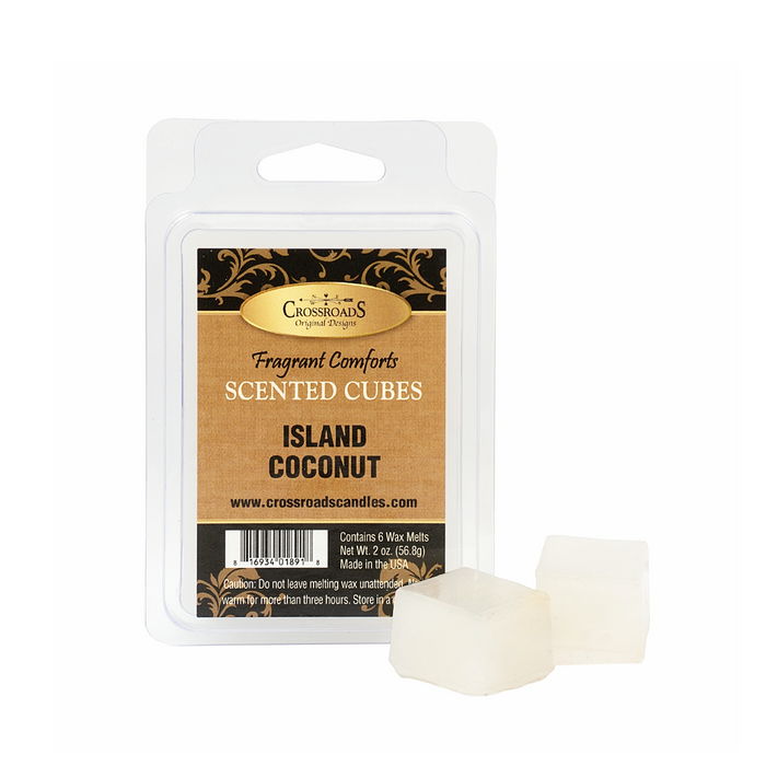 Crossroads Scented Cubes - Island Coconut