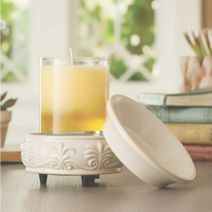 2-in-1 Fragrance Warmer - Sandstone
