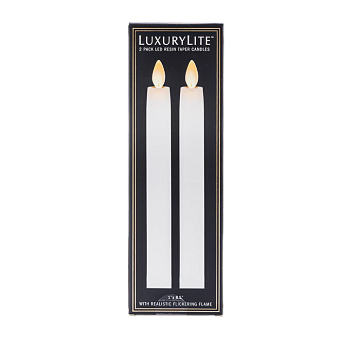 Luxury Lite Flameless Taper Candle-set of 2