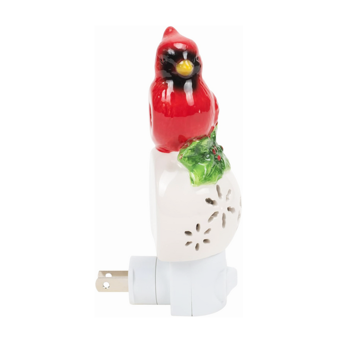 Ceramic Cardinal Night Light